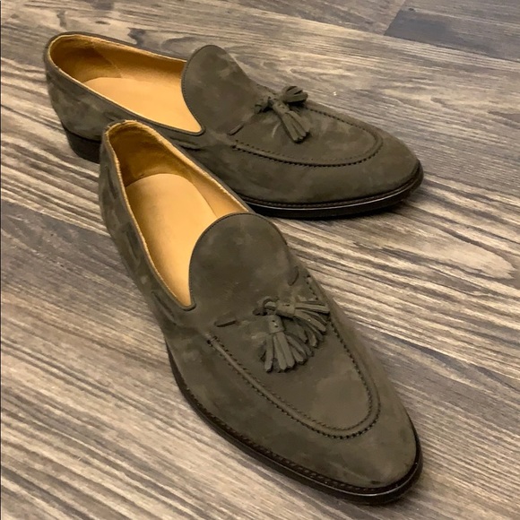 Suit supply Italian made TASSEL LOAFER suede - Picture 3 of 3